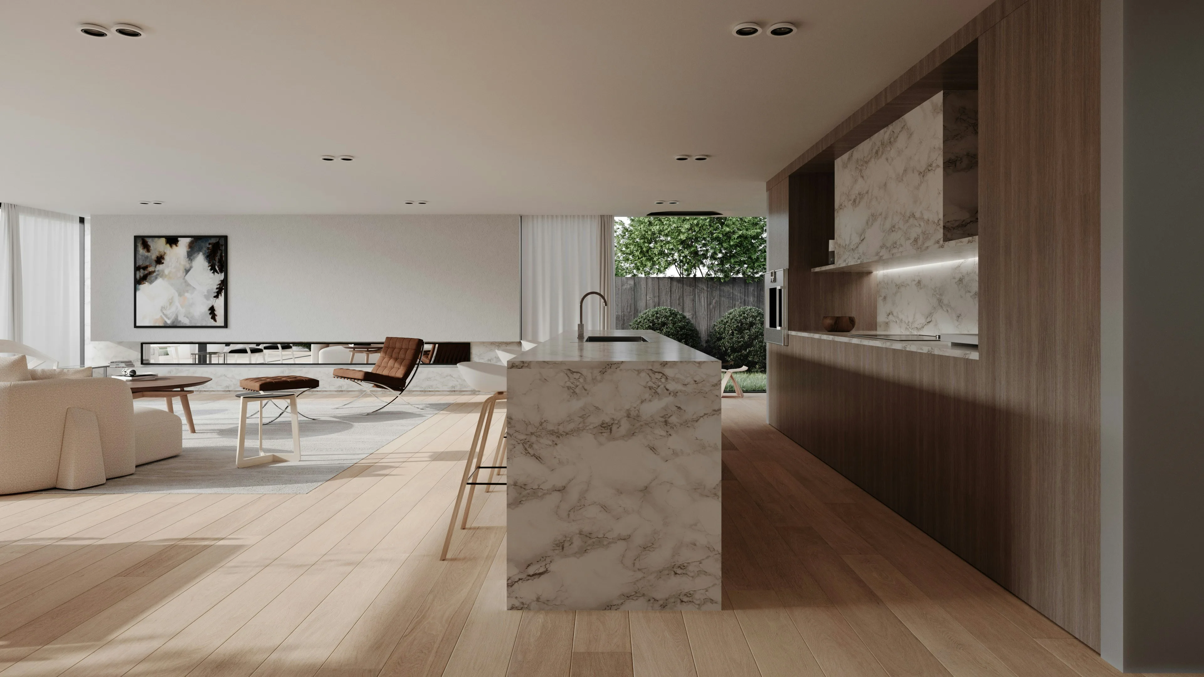 Deephaven Lines — living room